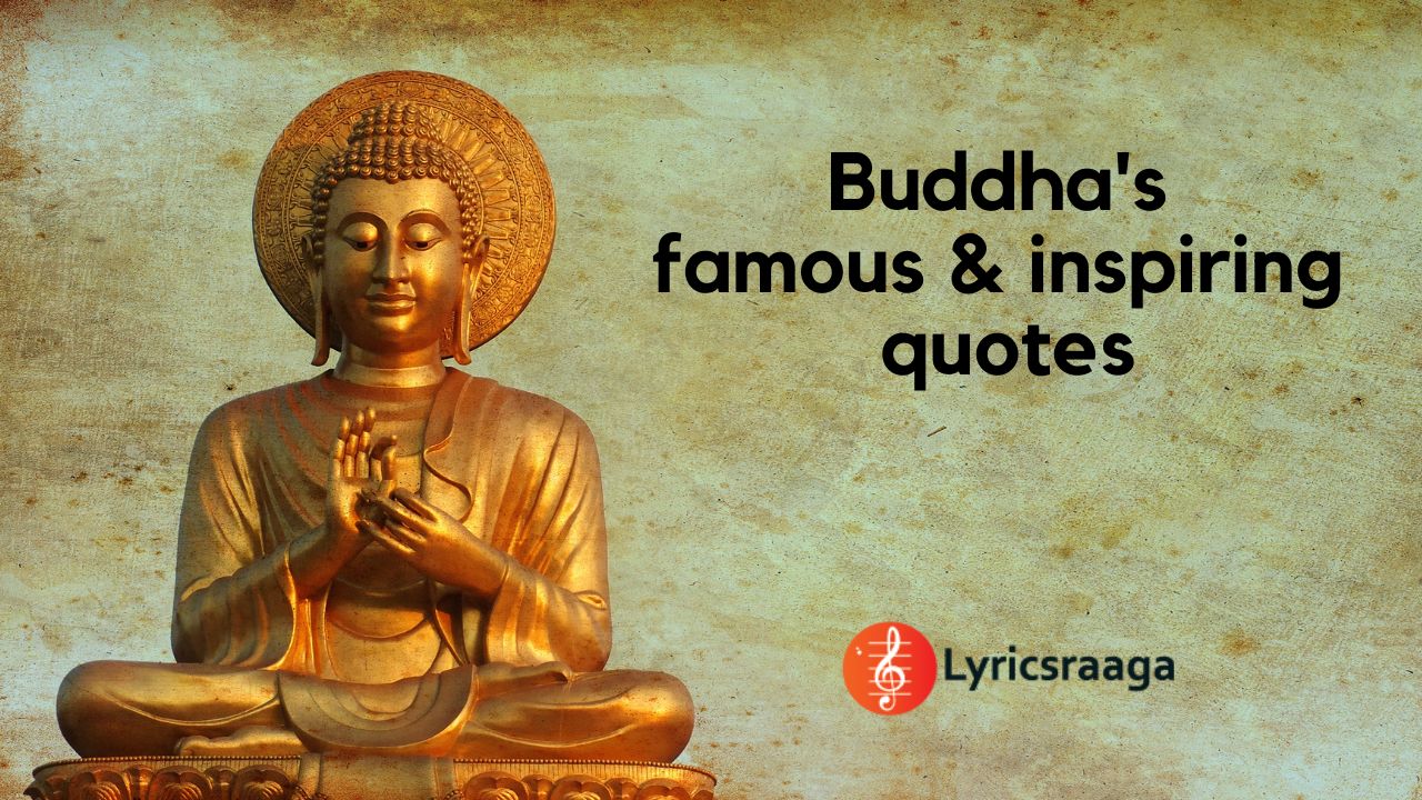 Inspiring quotes by Buddha