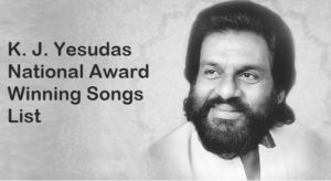 K. J. Yesudas National Award Winning Songs List