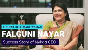 Falguni Nayar Richest self-made woman - Nykaa CEO