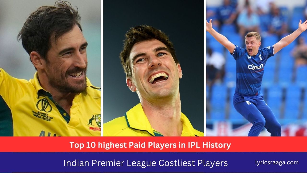 Top 10 highest Paid Players in IPL History | IPL Costliest Players List